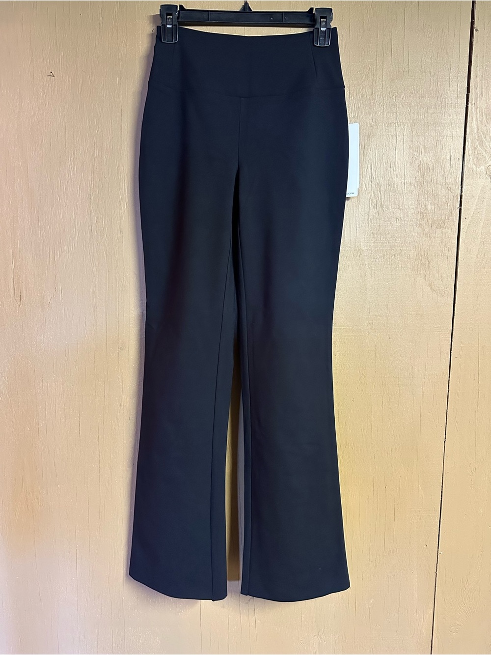 High-Rise Black Flare Yoga Pants